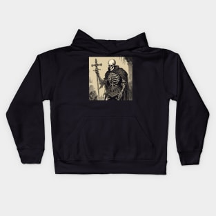 Skeleton Warrior Kids Hoodie